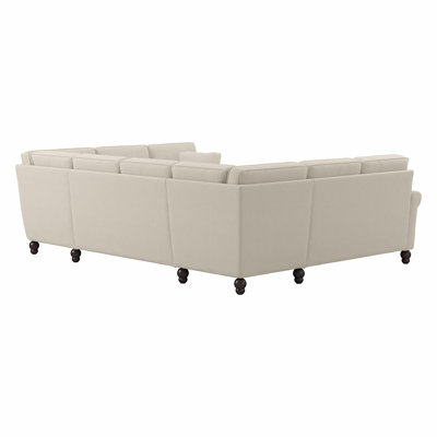 Fruzsina Upholstered U-Shaped Sectional Reversible
