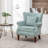 Edelman Upholstered Wingback Chair-1036831695