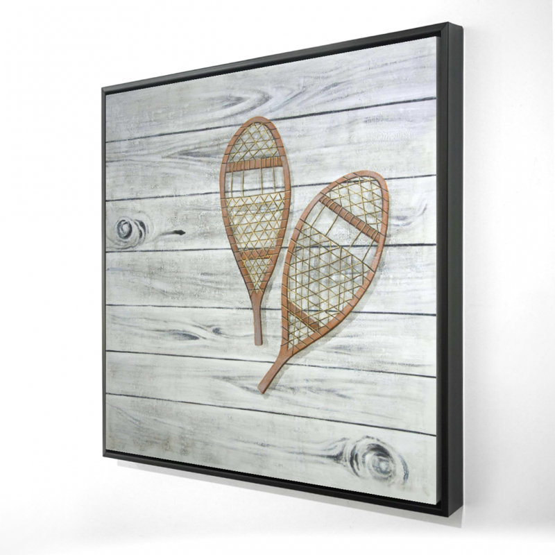 «Snowshoes» sur toile