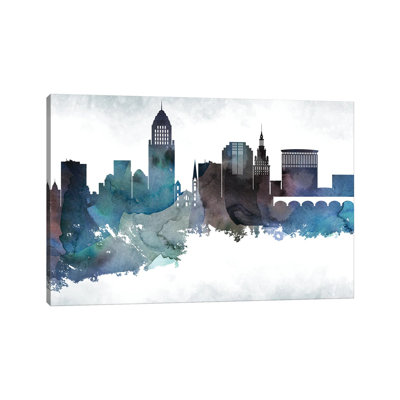 Cleveland Skyline - Print on Canvas