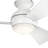 Sola 44" Matte White LED Ceiling Fan-773059937-773059948