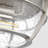 Nox Glass Flush Mount-66042224
