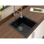 16.63'' L Single Bowl Granite Kitchen Sink-20307132