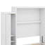Lit escamotable avec garde-robe et tablette de rangement-1252694519
