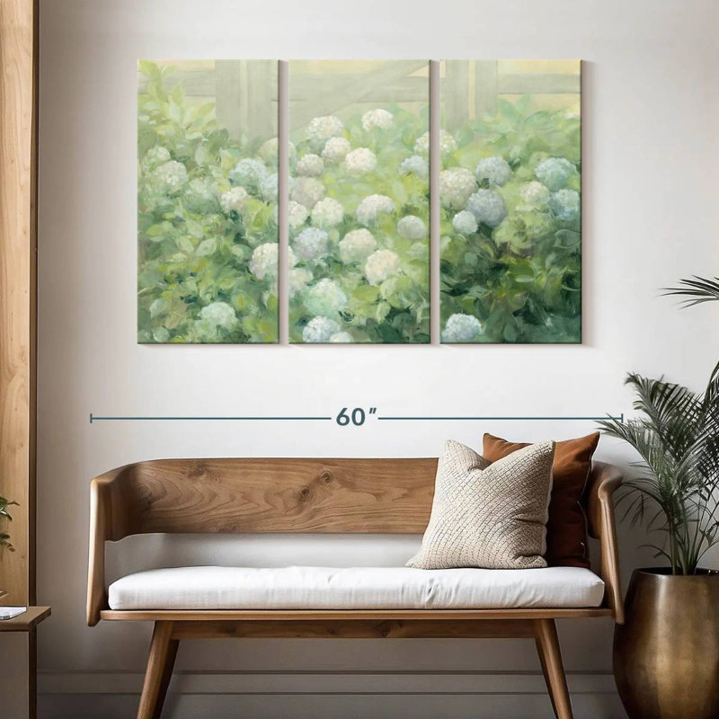Harnek Hydrangea Lane, H 32 po x l 50 po
