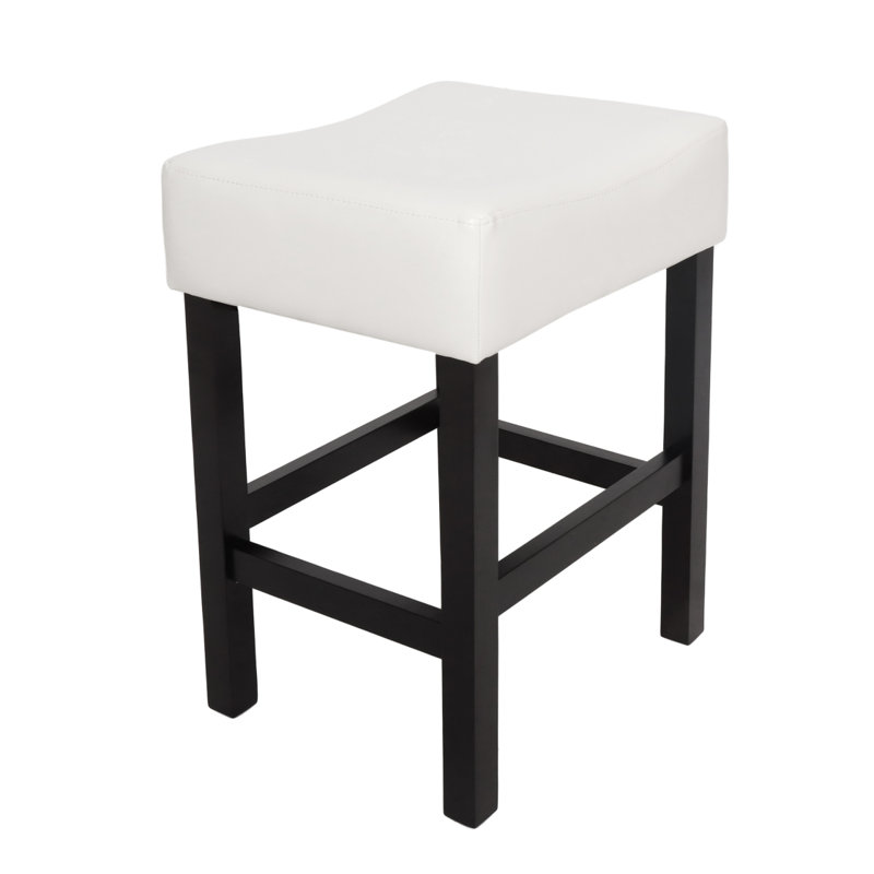 TABOURET DE COMPTOIR ZUMA KD, Blanc