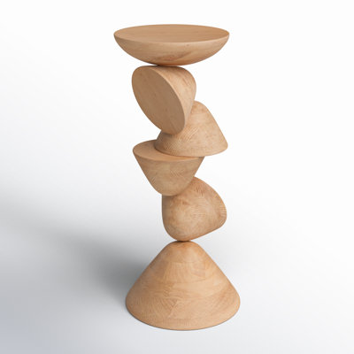 Driscoll 9" Oak End Table