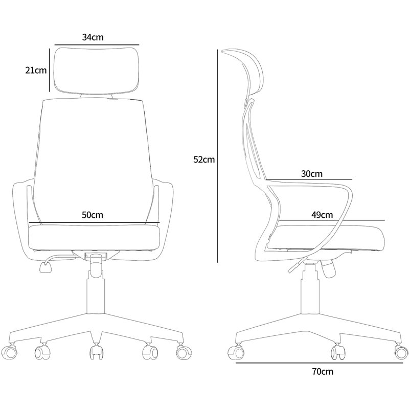 Fauteuil de bureau Hasbouck