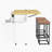 Farmhouse Kitchen Island on Wheels with Drop Leaf, 2 Stools, Storage Cabinet & Drawers, Spice Rack, Towel Rack & Power Outlet-160766536