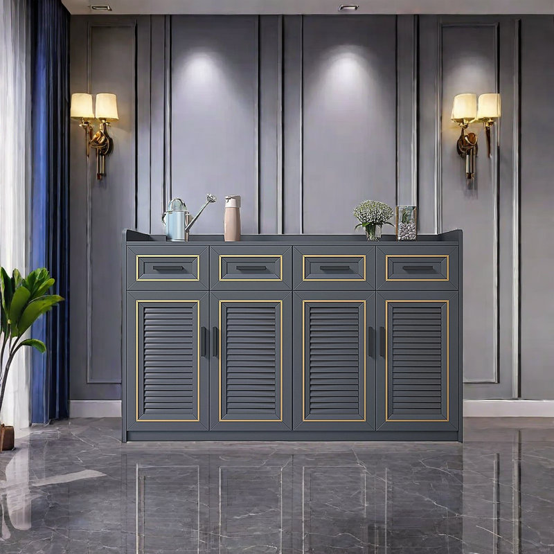 24 Pair Shoe Storage Cabinet