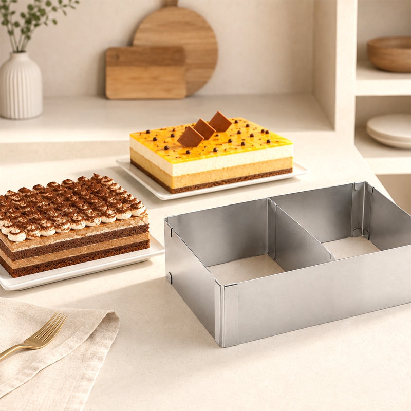 10-20in Adjustable Rectangular Cake Mold