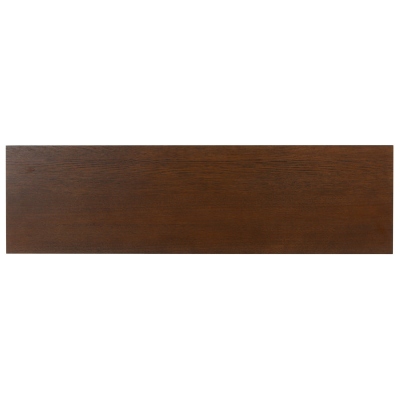 Patty 4 Door Wood Media Stand, Walnut