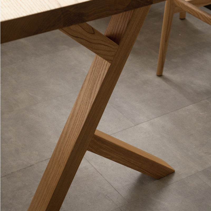 Table de salle à manger rectangulaire Nordic Simple, H 29,52 po x L 62,99 po x l 31,49 po