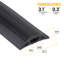 Couvre-câble de plancher - Ensemble de gestion des câbles pour une utilisation intérieure ou extérieure - Chemin de câbles à 3 canaux-38397071-129381795