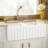 33'' L Double Bowl Ceramic Kitchen Sink