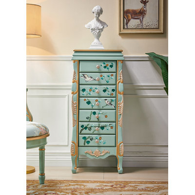Armoire à bijoux American Country