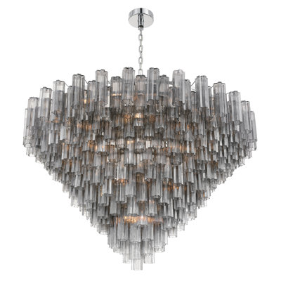 Lustre en chrome poli 62 po Tenneville