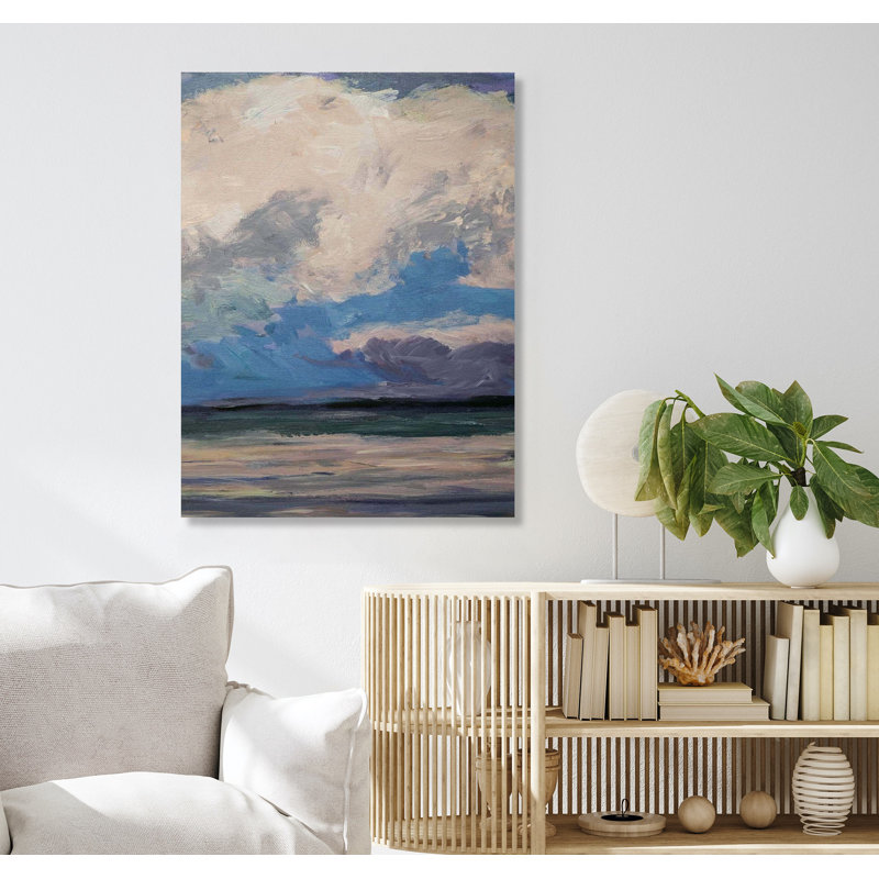 Celadon III by John Beard, Wrapped Canvas, 48" H x 36" W x 1.5" D