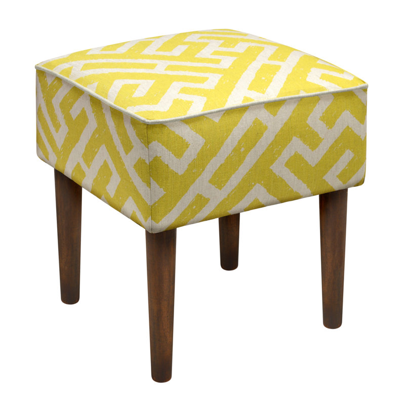 Tabouret de coiffeuse Même, Moutarde