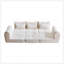 Canapé modulaire Cloud, canapé-lit pliant convertible, canapé modulaire rembourré - parfait pour le salon, la chambre à coucher et l'espace de divertissement