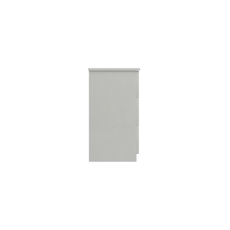 Alianys 38.3cm W Manufactured Wood Bedside Table, White Gloss