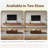 Modern Floating TV Stand Wall-Mounted Media Console with Storage-31303625