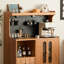 48.5-inch Solid Cherry Wood Standard Pantry Cabinet