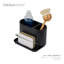  Rangement pour lavabo 3 en 1 noir mat