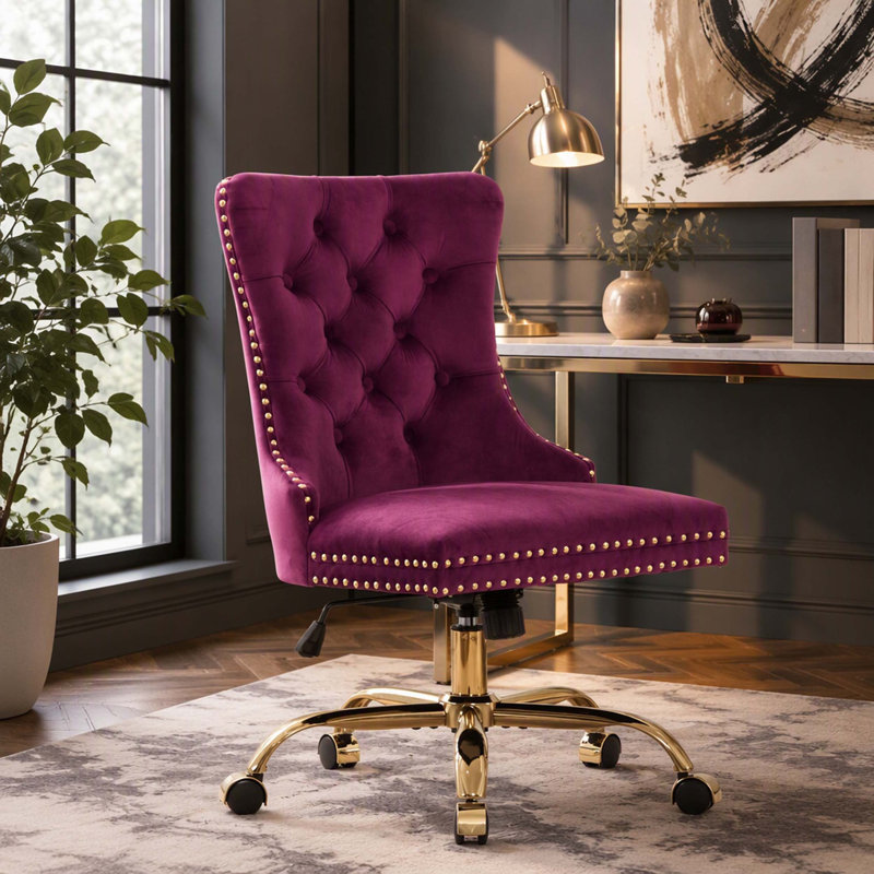 Chaise de bureau Modern, Purple
