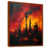 Brown Floater Framed Canvas
