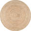 Buse Solid Colour Jute / Sisal Hand Woven Area Rug-1984467909