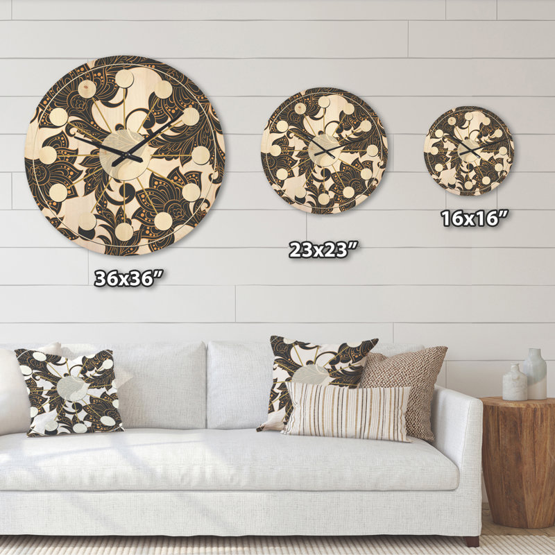 Horloge murale Indian, Grand