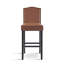 Ensemble de 2 chaises de salle à manger rembourrées avec tabouret de comptoir-135494408