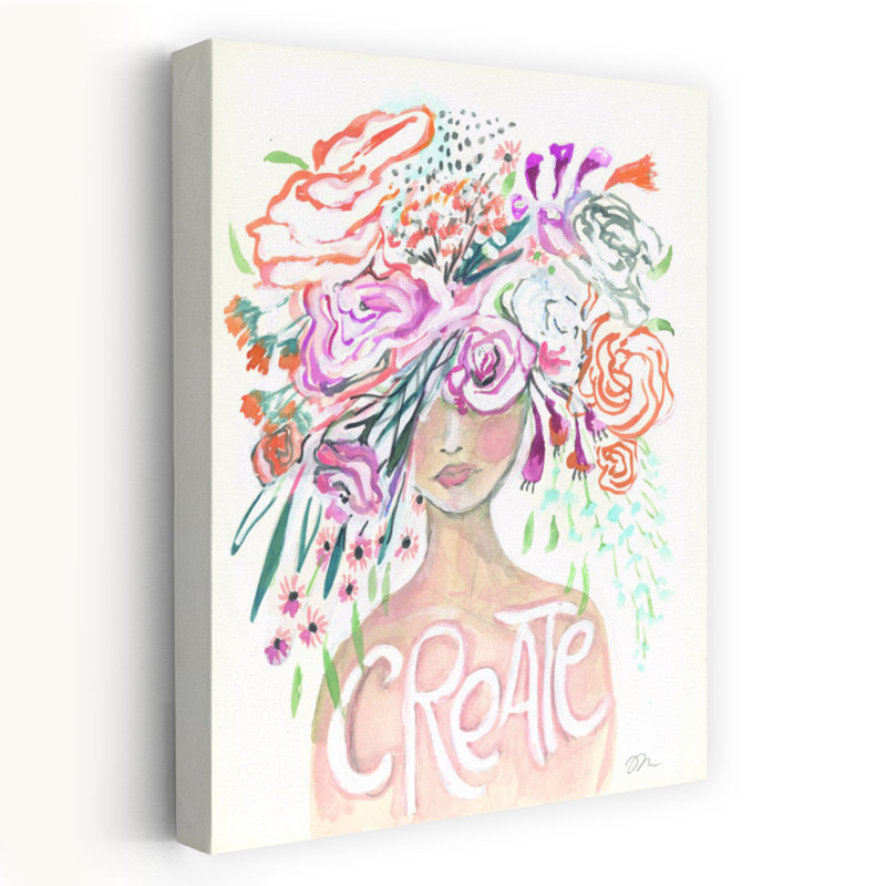 Art contemporain contemporain abstrait fantaisiste, H 36 po x l 24 po