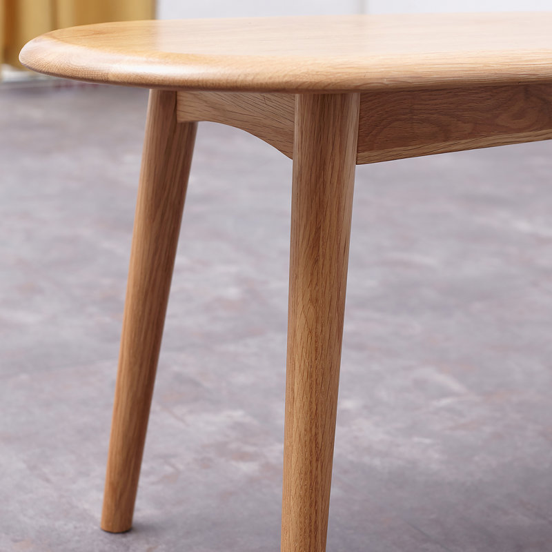 Banc de salle à manger en bois, H 16,14 po x l 39,37 po x P 11,81 po, Chêne