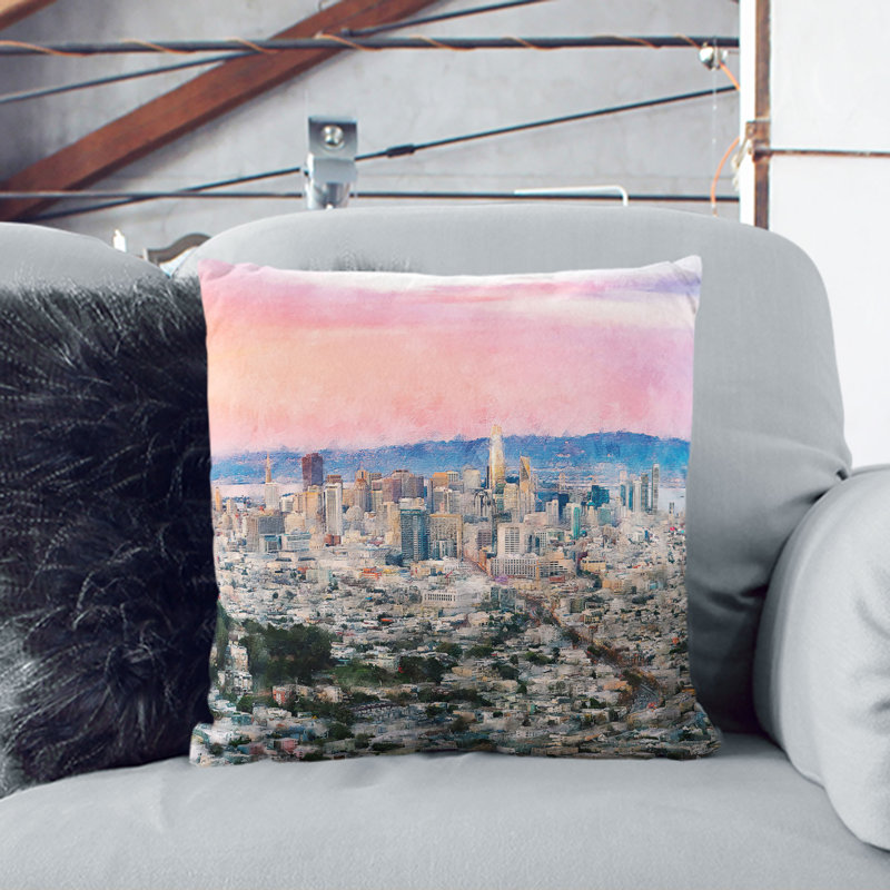 Square Cushion, 55cm H x 55cm W x 20cm D, Stone
