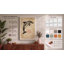 Dolphin with Red Seal Japandi - Wrapped Canvas-1594336878-1594336879