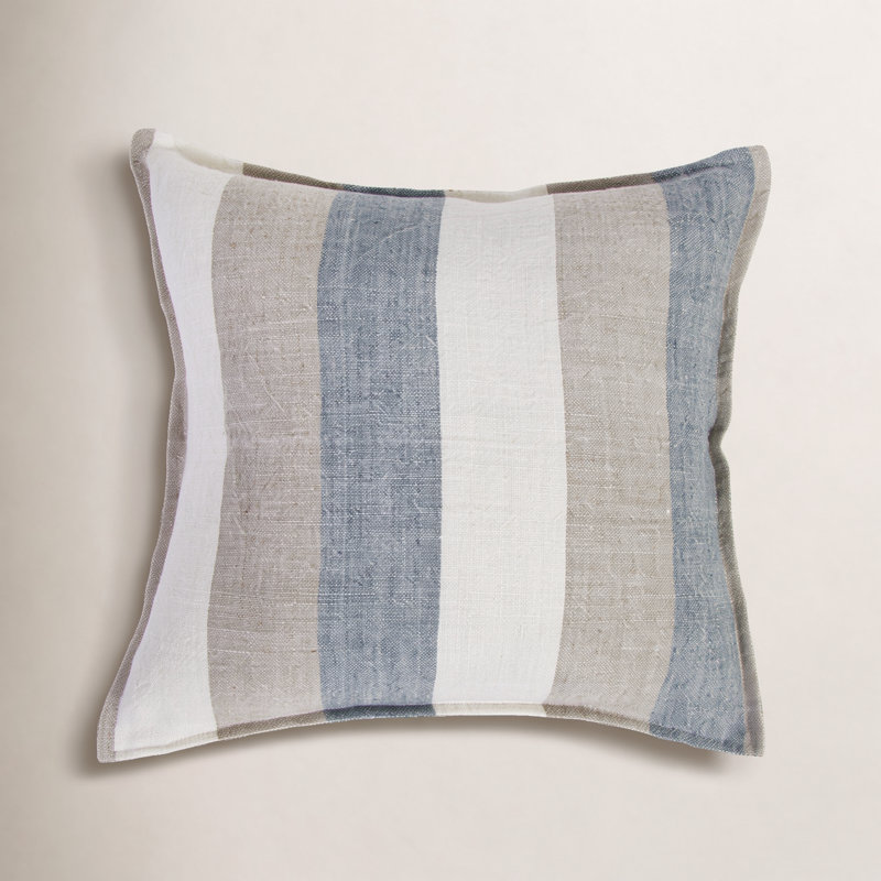 Monterey Linen Pillow Cover & Insert, 20" x 20", Square