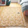 Amuda Blocks Modern Geometric Gold/White Rug