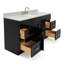 Ensemble de meuble-lavabo simple 61 po Partham-70315851