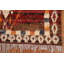 Tapis Berbère oriental marocain noué à la main 5 x 6