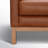 Nels 81.5'' Genuine Leather Square Arm Sofa