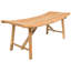 Banc en bois de bambou massif Kesler