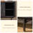 Retro Black Solid Wood Sideboard