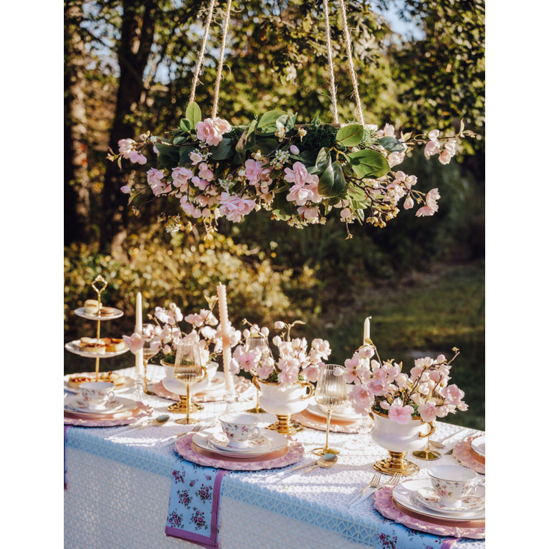 Florienne Cherry Blossom Garden Chandelier, Pink