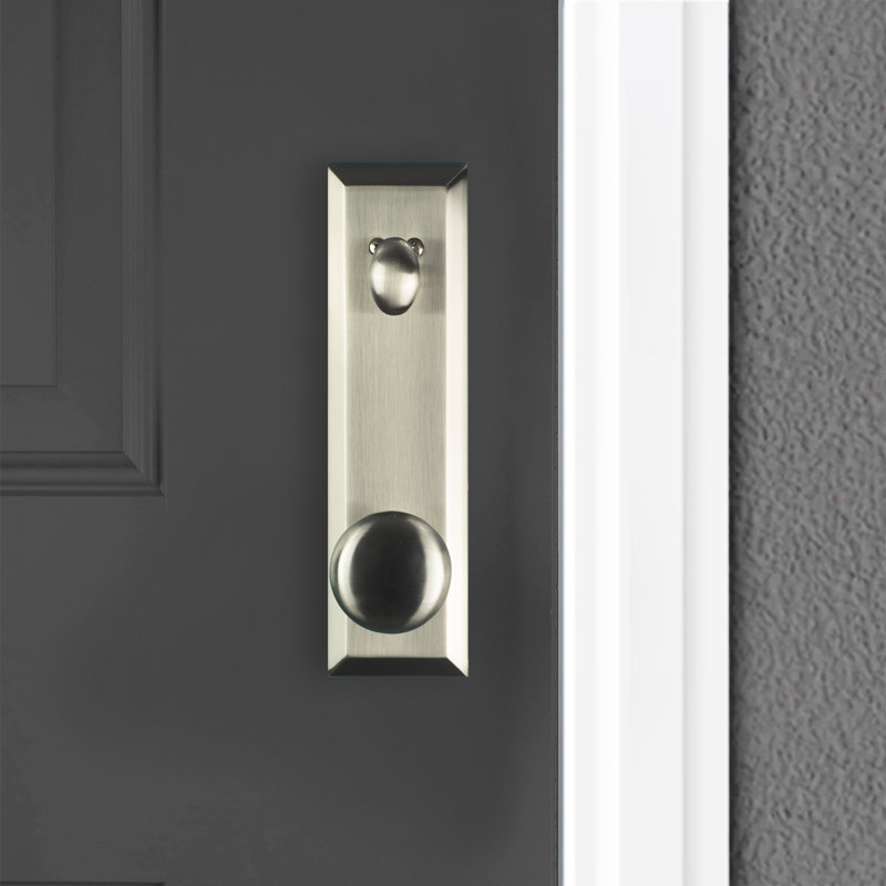 Bravura 980 Charleston / 615 intérieur / 906 poignée Macon US15, Nickel satiné