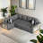 4 - Piece Upholstered Sectional-1404210766