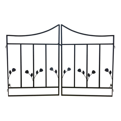 Barrière de jardin Rosetta H 35,5 po x l 49 po x P 1 po Tierra Garden