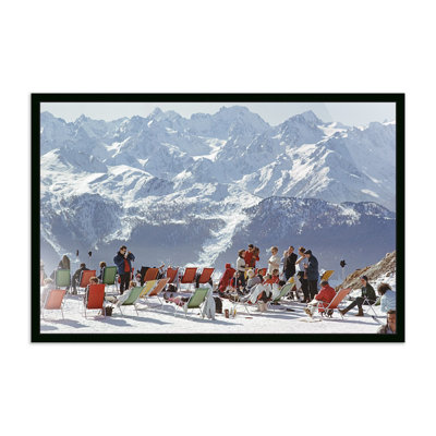 Beatrice "Lounging in Verbier" Print