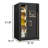 Security Electronic Steel Home Safe